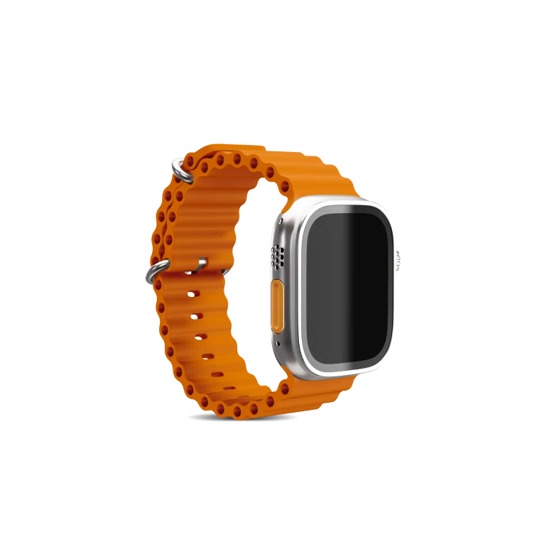 Orange Smartwatch belt